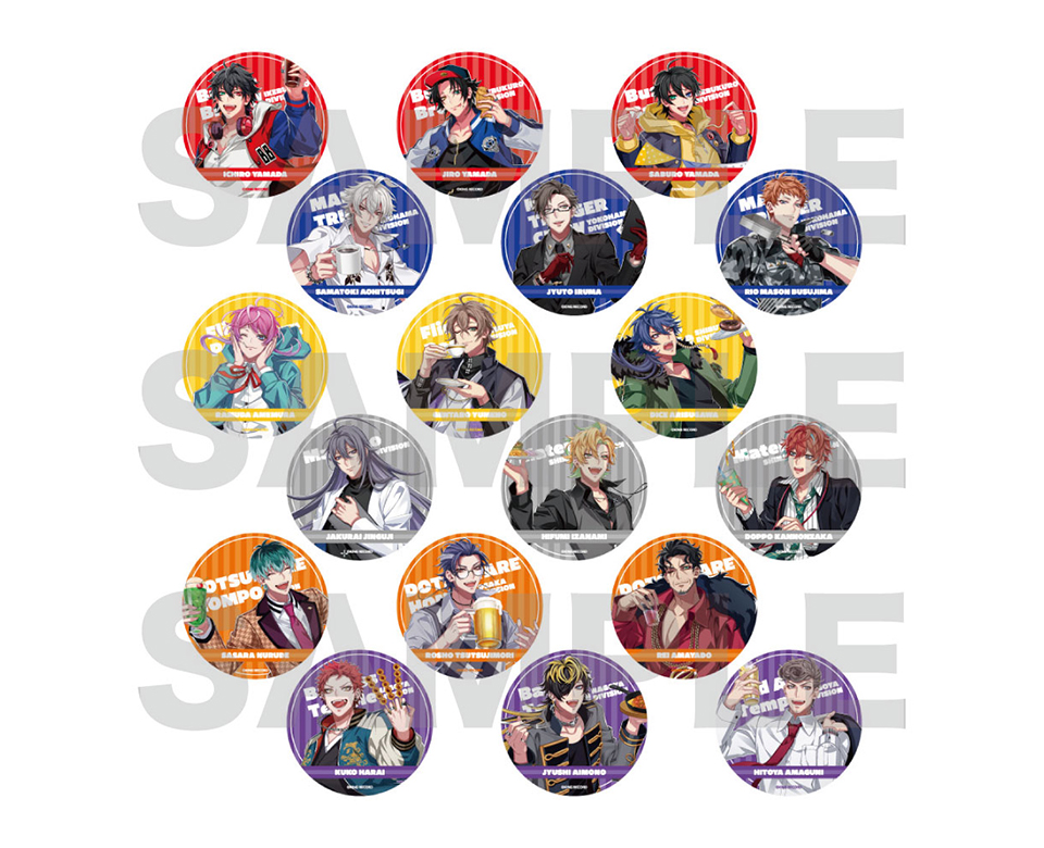 トレーディング缶バッジ(7th Anniversary ver.)